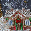 DIY Bead Embroidery Kit "Christmas tale" 10.6"x15.0" / 27.0x38.0 cm