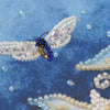 DIY Bead Embroidery Kit "White magic" 11.0"x14.2" / 28.0x36.0 cm