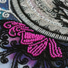 DIY Bead Embroidery Kit "Mandala feather" 11.8"x15.4" / 30.0x39.0 cm