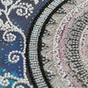 DIY Bead Embroidery Kit "Mandala feather" 11.8"x15.4" / 30.0x39.0 cm