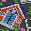 DIY Bead Embroidery Kit "Love in the house" 12.2"x15.7" / 31.0x40.0 cm