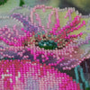 DIY Bead Embroidery Kit "Delicate poppies" 11.8"x16.9" / 30.0x43.0 cm