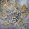 DIY Bead Embroidery Kit "Ginkgo biloba" 12.6"x12.2" / 32.0x31.0 cm