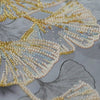 DIY Bead Embroidery Kit "Ginkgo biloba" 12.6"x12.2" / 32.0x31.0 cm