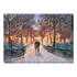 DIY Bead Embroidery Kit "Winter date" 15.7"x11.0" / 40.0x28.0 cm