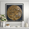 DIY Bead Embroidery Kit "Moon filigree" 11.8"x11.8" / 30.0x30.0 cm