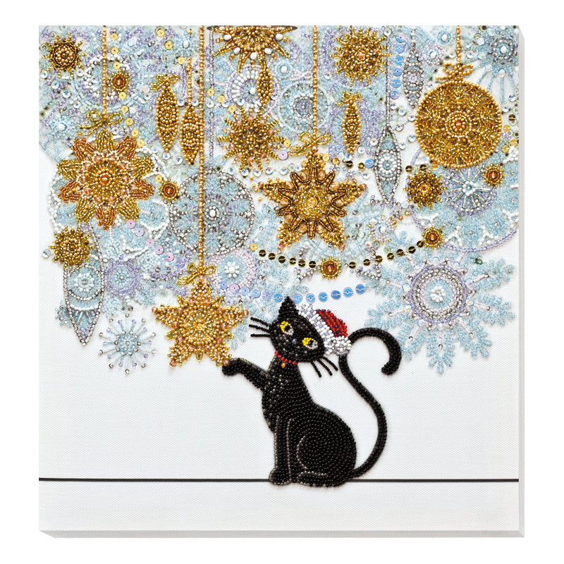 DIY Bead Embroidery Kit "One second "before"" 11.0"x11.8" / 28.0x30.0 cm