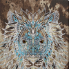 DIY Bead Embroidery Kit "Savannah Pride" 10.6"x15.7" / 27.0x40.0 cm