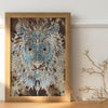 DIY Bead Embroidery Kit "Savannah Pride" 10.6"x15.7" / 27.0x40.0 cm