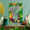 DIY Bead Embroidery Kit "Jungle Song" 10.6"x16.1" / 27.0x41.0 cm