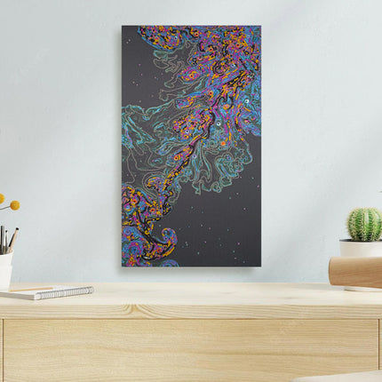 DIY Bead Embroidery Kit "Space dream" 8.7"x15.7" / 22.0x40.0 cm