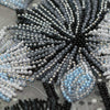 DIY Bead Embroidery Kit "Air flowers" 11.8"x11.8" / 30.0x30.0 cm