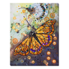 DIY Bead Embroidery Kit "Amber flight" 12.2"x15.7" / 31.0x40.0 cm