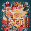 DIY Bead Embroidery Kit "Wings of inspiration" 15.2"x11.8" / 38.5x30.0 cm