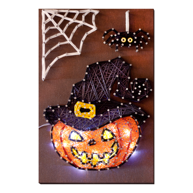 String Art Creative DIY Kit "Pumpkin" 7.5"x11.4" / 19.0x29.0 cm