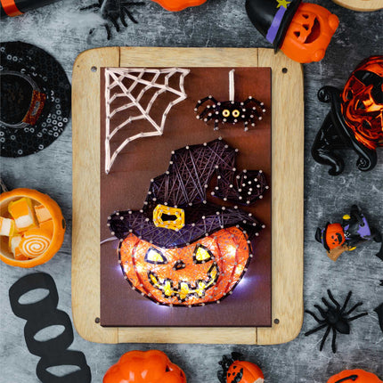 String Art Creative DIY Kit "Pumpkin" 7.5"x11.4" / 19.0x29.0 cm