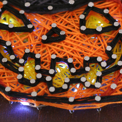 String Art Creative DIY Kit "Pumpkin" 7.5"x11.4" / 19.0x29.0 cm