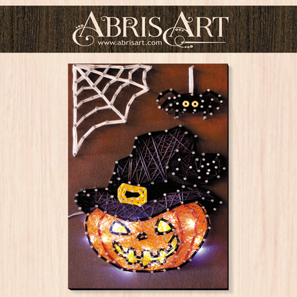 String Art Creative DIY Kit "Pumpkin" 7.5"x11.4" / 19.0x29.0 cm