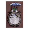 String Art Creative DIY Kit "Totoro" 7.5"x11.4" / 19.0x29.0 cm