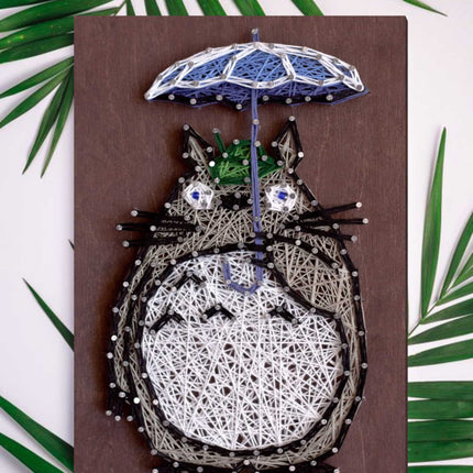 String Art Creative DIY Kit "Totoro" 7.5"x11.4" / 19.0x29.0 cm