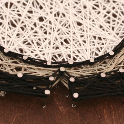 String Art Creative DIY Kit "Totoro" 7.5"x11.4" / 19.0x29.0 cm