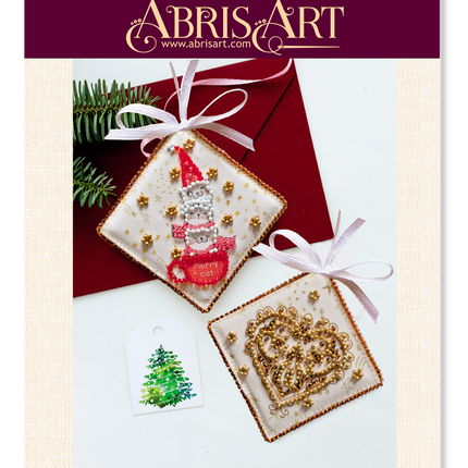 DIY Christmas tree toy kit "We treat you to tea"