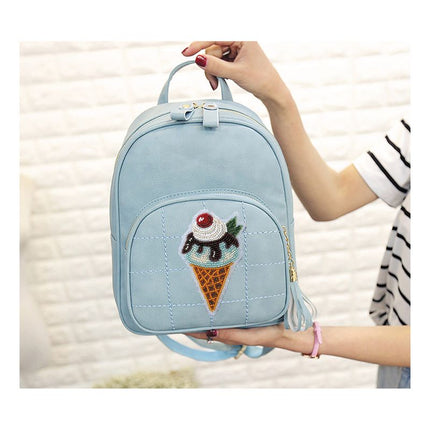 Bead embroidery patch kit "Ice cream"