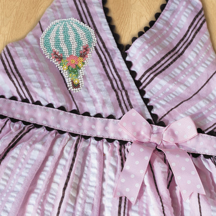 Bead embroidery patch kit "Flight"
