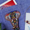 Bead embroidery patch kit "Miracle of India-A"