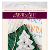 Beadwork kit for creating brooch "White spruce"