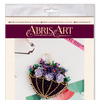 Beadwork kit for creating brooch "Umbrella"