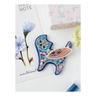 Beadwork kit for creating brooch 