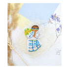 Beadwork kit for creating brooch 