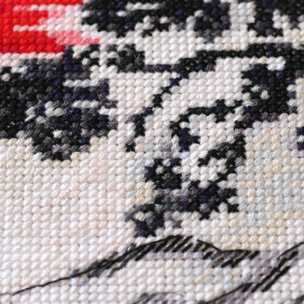 DIY Cross Stitch Kit "In the rays of the sunset" 7.9"x9.8"
