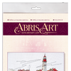 DIY Cross Stitch Kit "Lighthouse light" 15.4"x7.9"