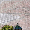 DIY Cross Stitch Kit "Colorful domes" 15.0"x7.1"