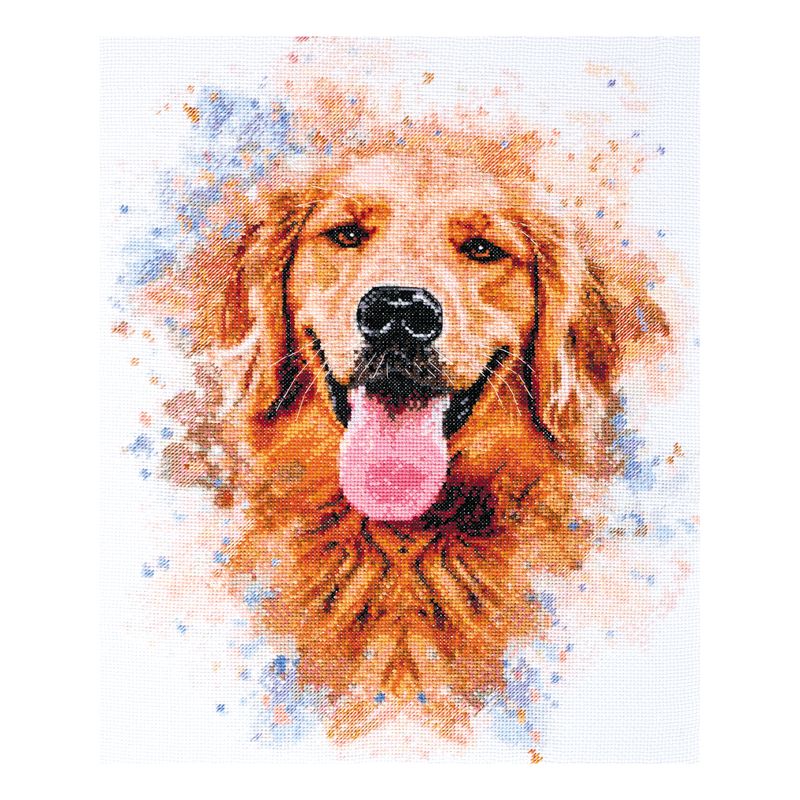 DIY Cross Stitch Kit "Friend" 11.8"x15.0"