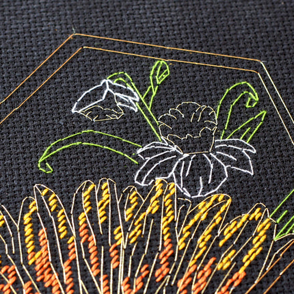 DIY Cross Stitch Kit "Sunny spring" 9.1"x13.4"