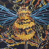 DIY Cross Stitch Kit "Bee paradise" 7.5"x8.7"