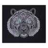 DIY Cross Stitch Kit "White Tiger" 8.3"x7.5"