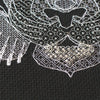 DIY Cross Stitch Kit "White Tiger" 8.3"x7.5"