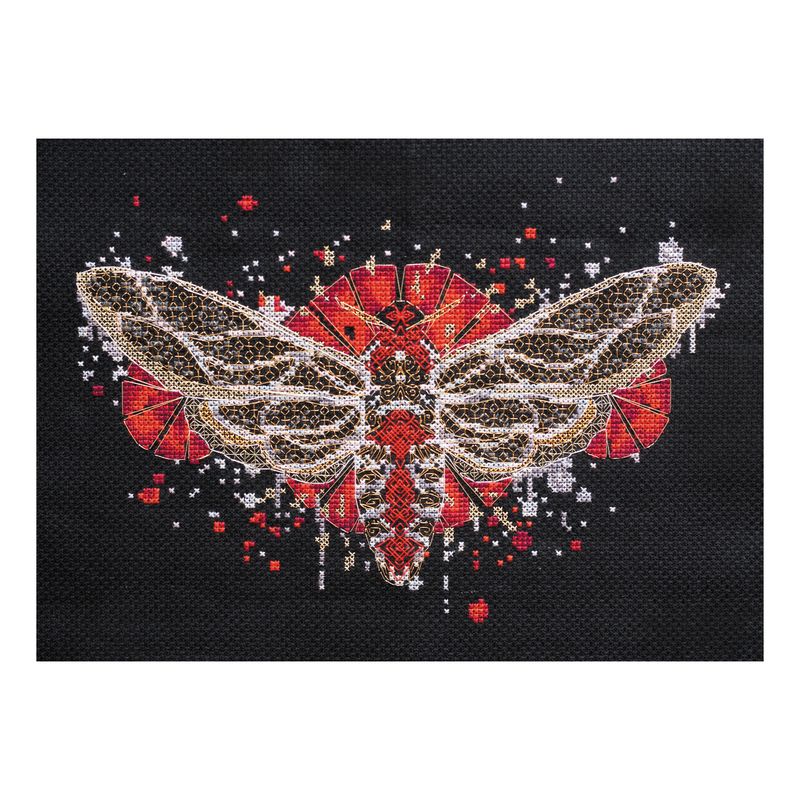 DIY Cross Stitch Kit "Calyptra" 9.8"x7.9"