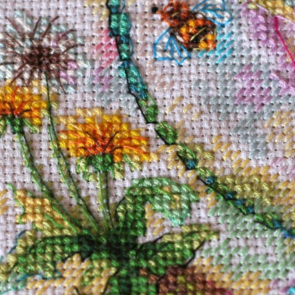 DIY Cross Stitch Kit "Color magic" 9.8"x9.1"