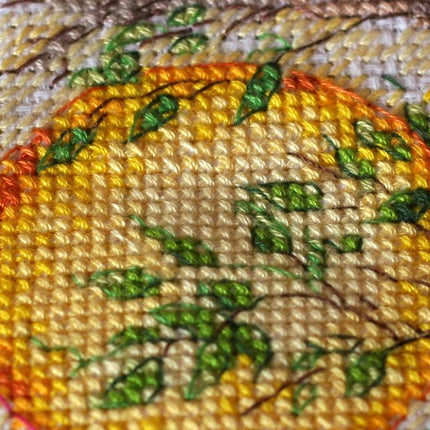 DIY Cross Stitch Kit "Color magic" 9.8"x9.1"
