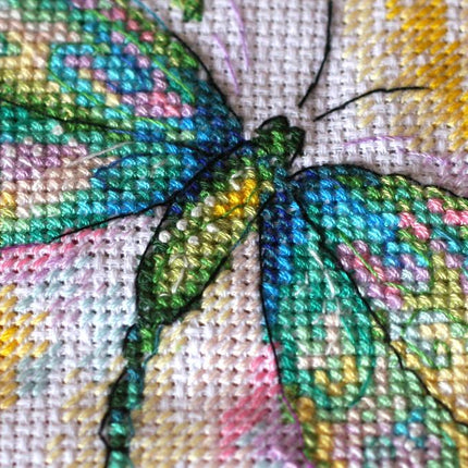 DIY Cross Stitch Kit "Color magic" 9.8"x9.1"