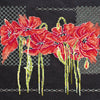 DIY Cross Stitch Kit "Poppies" 8.7"x6.7"