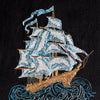 DIY Cross Stitch Kit "Sailboat" 5.9"x9.4"