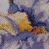 DIY Cross Stitch Kit "Irises" 8.3"x11.8"