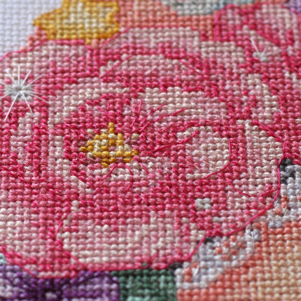 DIY Cross Stitch Kit "Full moon" 8.3"x7.5"