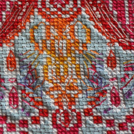 DIY Cross Stitch Kit "Summer road" 11.8"x11.8"